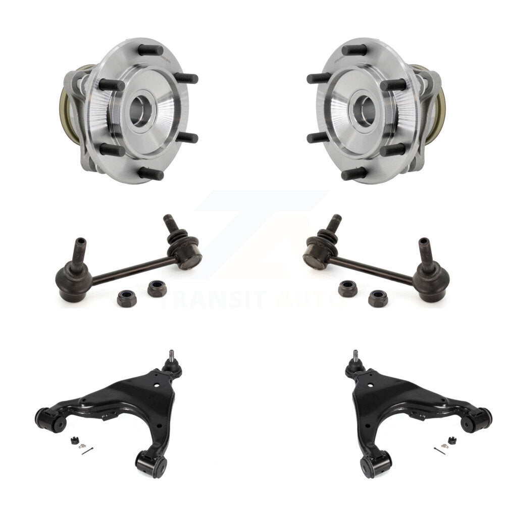 Bearing Lower Control Arm with Ball Joint Link Front Kit (6Pc) For Toyota Tacoma