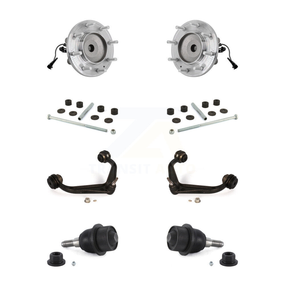 Bearing Lower Ball Joint Upper Control Arm Link Front Kit For GMC Sierra 3500 HD