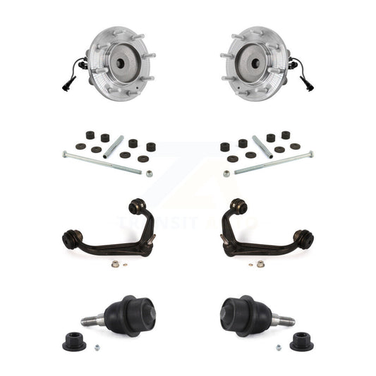 Bearing Lower Ball Joint Upper Control Arm Link Front Kit For GMC Sierra 3500 HD