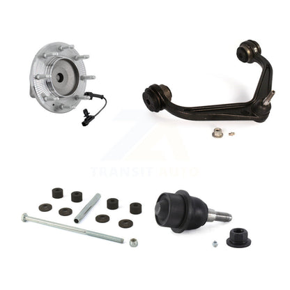 Hub Bearing Link kit Lower Ball Joint Upper Control Arm Front Kit For GMC Sierra