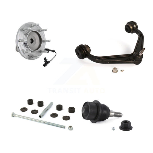 Hub Bearing Link kit Lower Ball Joint Upper Control Arm Front Kit For GMC Sierra