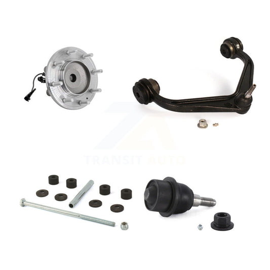 Hub Bearing Link kit Lower Ball Joint Upper Control Arm Front Kit For GMC Sierra