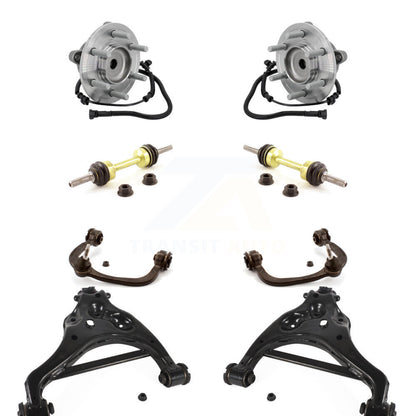 Bearing Lower Upper Control Arm Ball Joint & Link Front Kit (8Pc) For Ford F-150