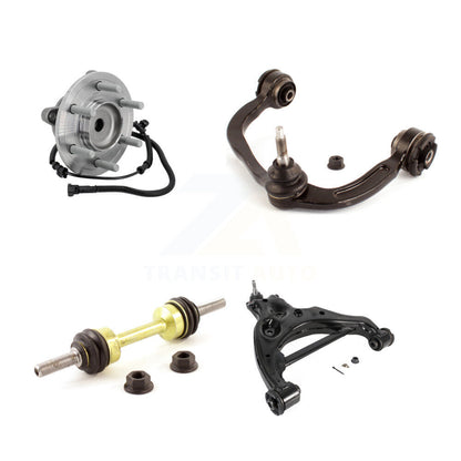 Hub Bearing Link kit Lower And Upper Control Arm Front Right Kit For Ford F-150