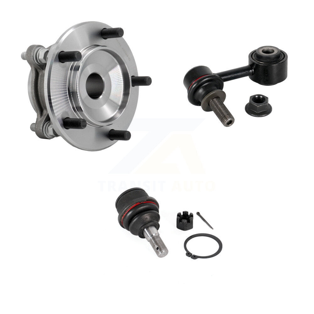 Hub Bearing Link kit & Lower Ball Joint Front Left Kit For Toyota Tundra Sequoia