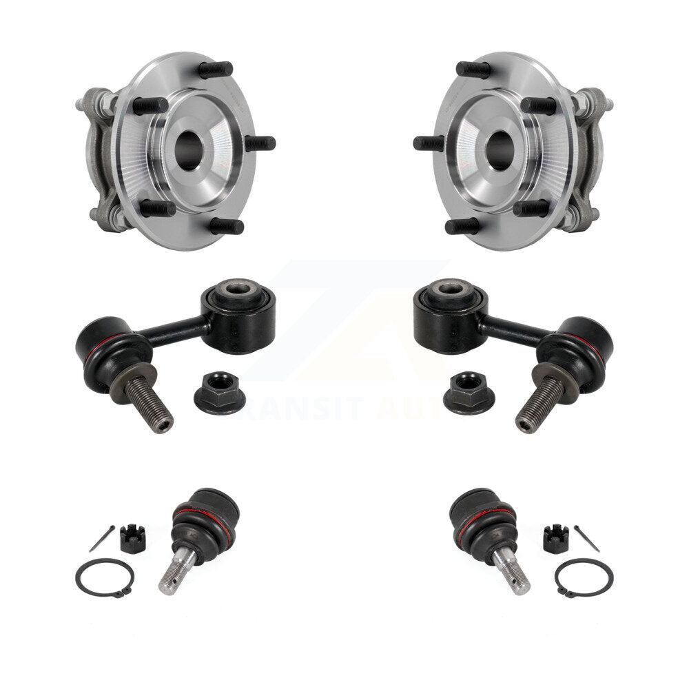 Bearing Lower Ball Joint & Sway Bar Link Front Kit For Toyota Tundra Sequoia RWD