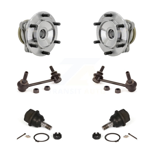 Hub Bearing Lower Ball Joint & Link Front Kit For Toyota 4Runner FJ Cruiser RWD