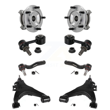 Bearing Lower Control Arm Outer Tie Rod & Link Front Kit (8Pc) For Toyota Tundra