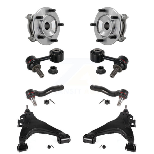 Bearing Lower Control Arm Outer Tie Rod & Link Front Kit (8Pc) For Toyota Tundra