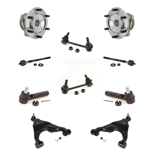 Bearing Lower Control Arm Outer Inner Tie Rod & Link Front Kit For Toyota Tacoma