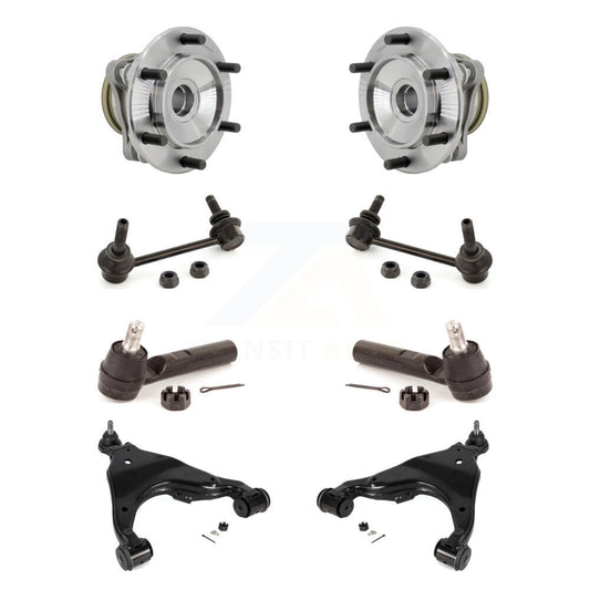 Bearing Lower Control Arm Outer Tie Rod & Link Front Kit (8Pc) For Toyota Tacoma