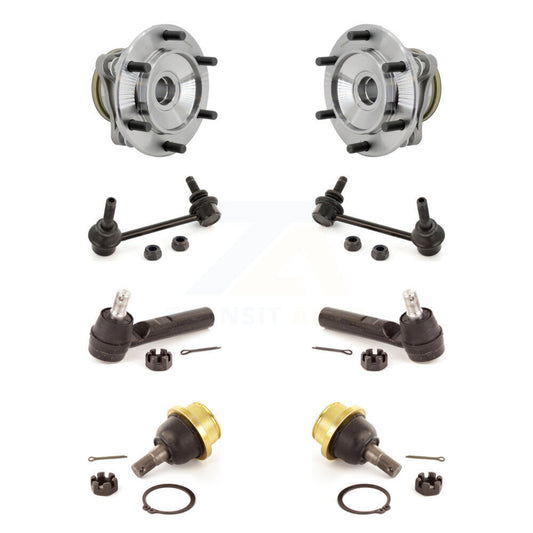 Bearing Lower Ball Joint Outer Tie Rod & Link Front Kit (8Pc) For Toyota Tacoma
