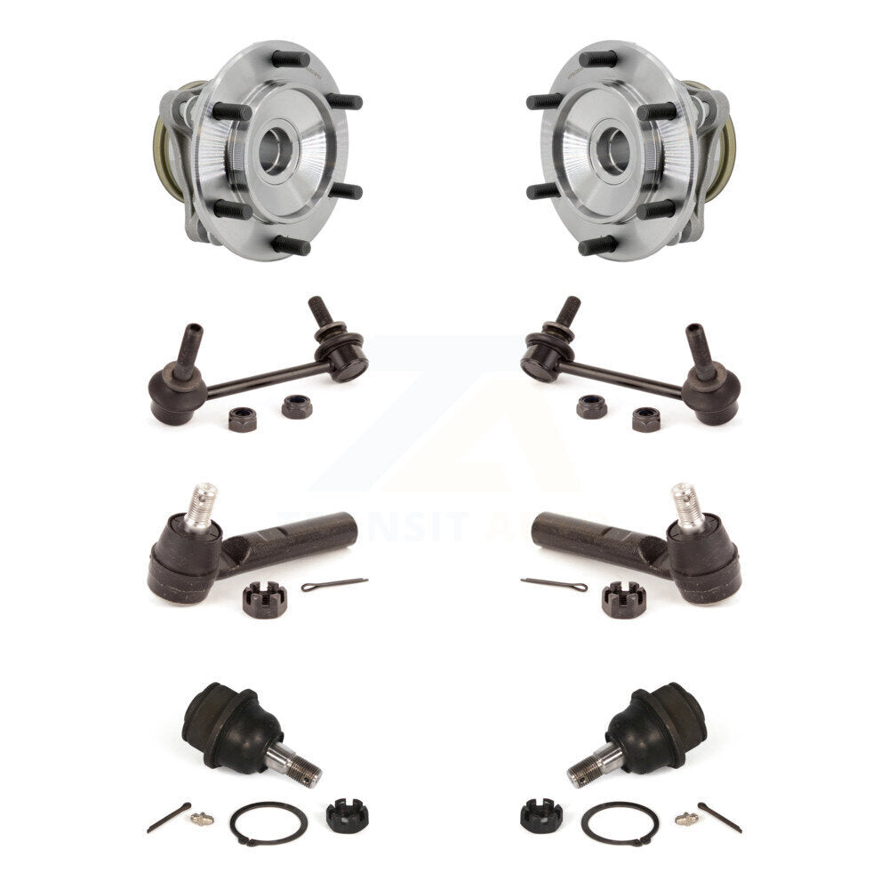 Bearing Lower Ball Joint Outer Tie Rod & Link Front Kit (8Pc) For Toyota 4Runner