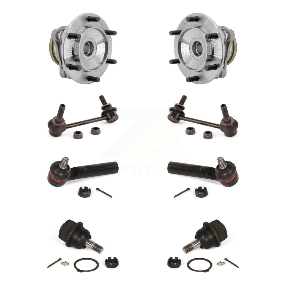Bearing Lower Ball Joint Outer Tie Rod & Link Front Kit (8Pc) For Toyota 4Runner