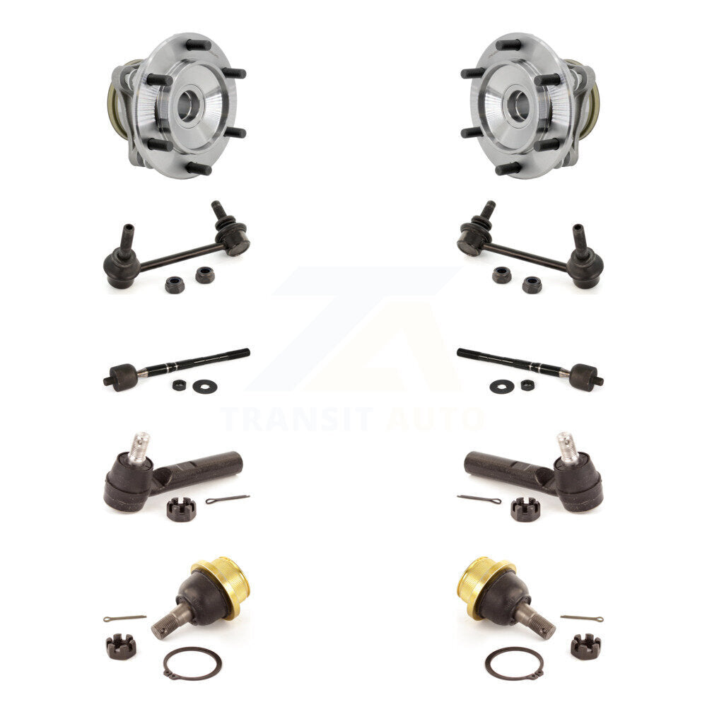Bearing Lower Ball Joint Outer Inner Tie Rod & Link Front Kit For Toyota Tacoma