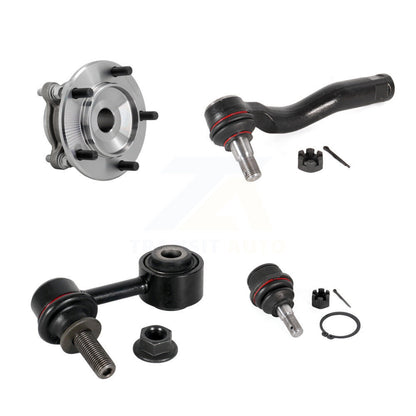 Hub Bearing Link kit Lower Ball Joint & Outer Tie Rod Front Left Kit For Toyota