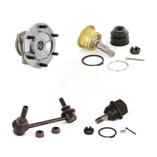 Hub Bearing Link kit Upper Lower Ball Joint Front Left Kit For Toyota 4Runner FJ