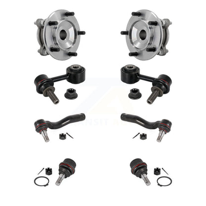 Bearing Lower Ball Joint Outer Tie Rod & Link Front Kit (8Pc) For Toyota Tundra