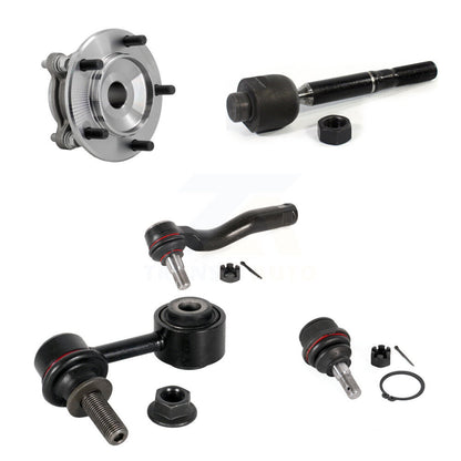 Hub Bearing Link kit Lower Ball Joint Outer Inner Tie Rod Front Left Kit For RWD