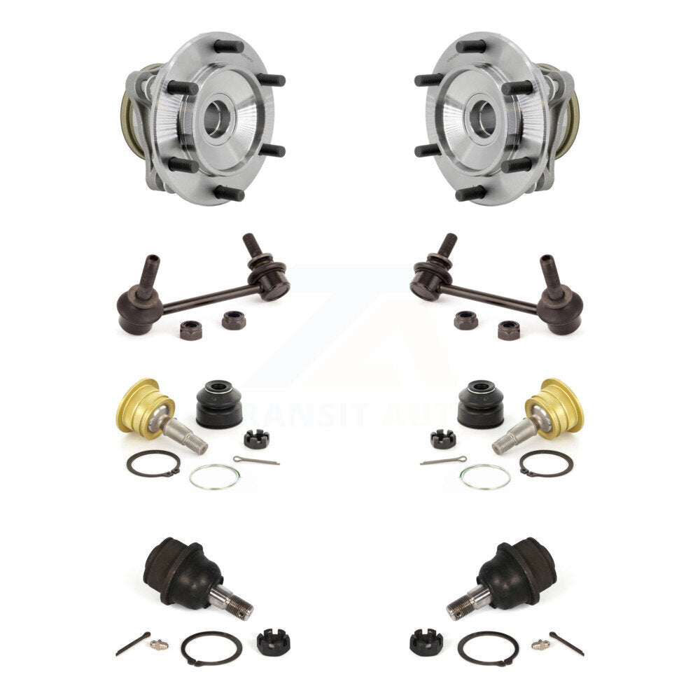 Bearing Upper Lower Ball Joint & Link Front Kit (8Pc) For Toyota 4Runner FJ RWD