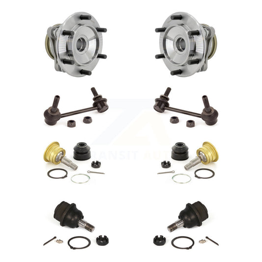 Bearing Upper Lower Ball Joint & Link Front Kit (8Pc) For Toyota 4Runner FJ RWD