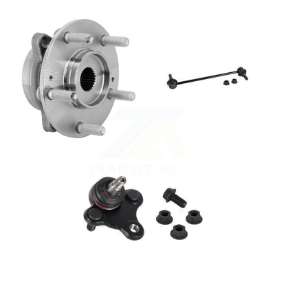 Hub Bearing Link kit Lower Ball Joint Front Left Kit For 2018-2022 Hyundai Kona