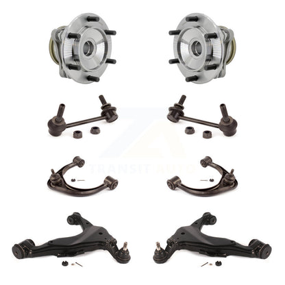 Bearing Lower Upper Control Arm & Link Front Kit (8Pc) For Toyota 4Runner FJ RWD