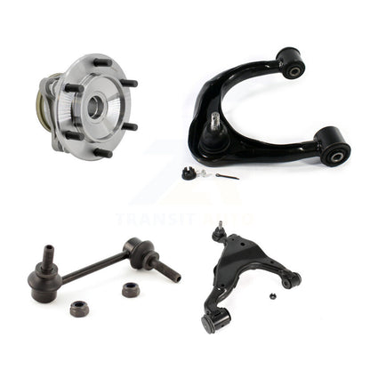 Hub Bearing Link kit Lower & Upper Control Arm Front Right Kit For Toyota Tacoma