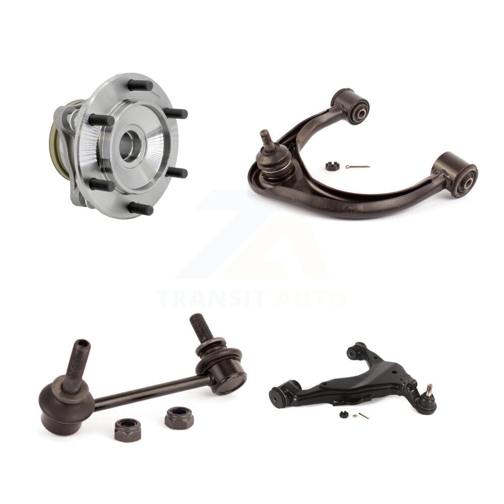 Hub Bearing Link kit Lower & Upper Control Arm Front Left Kit For Toyota 4Runner