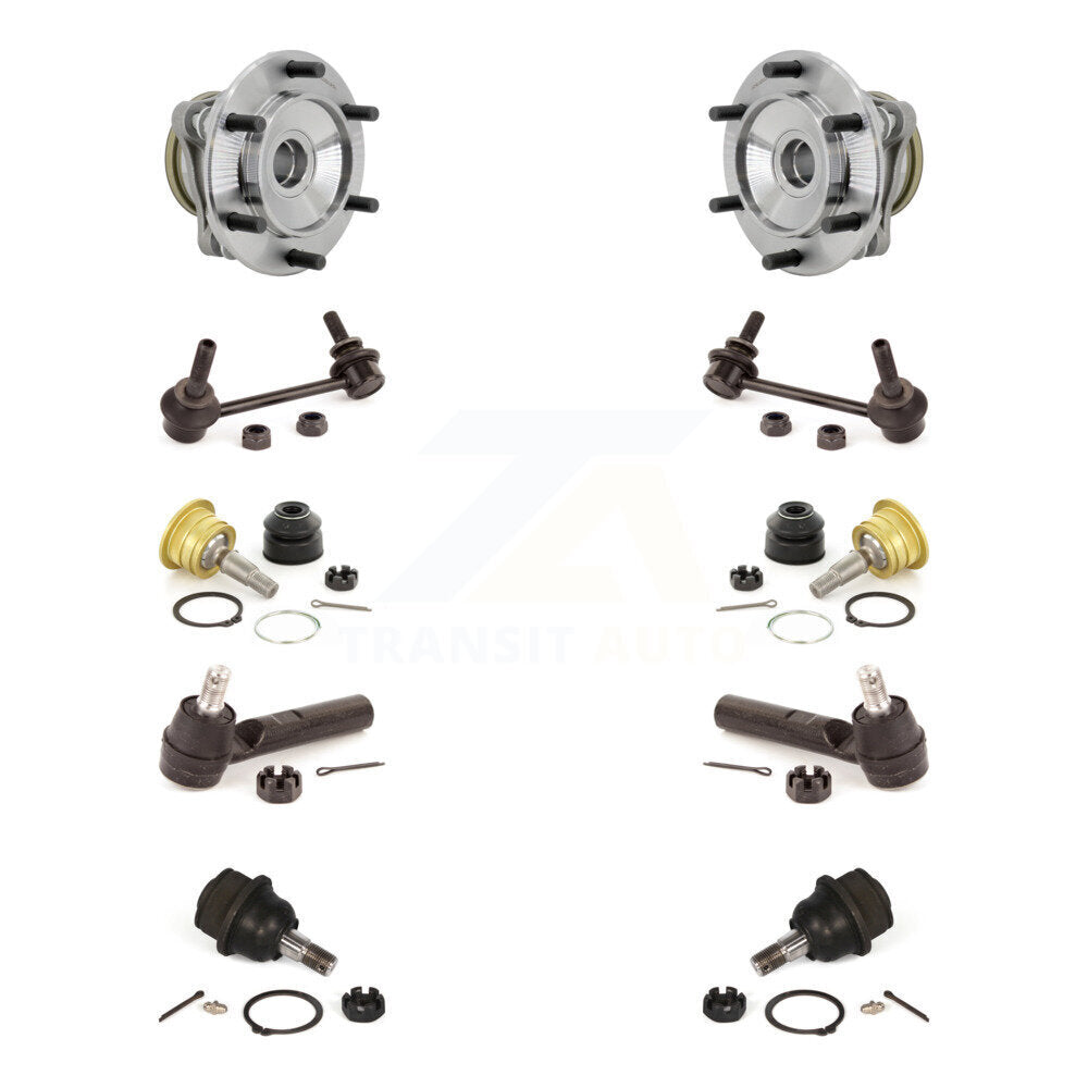 Bearing Upper Lower Ball Joint Outer Tie Rod & Link Front Kit For Toyota 4Runner
