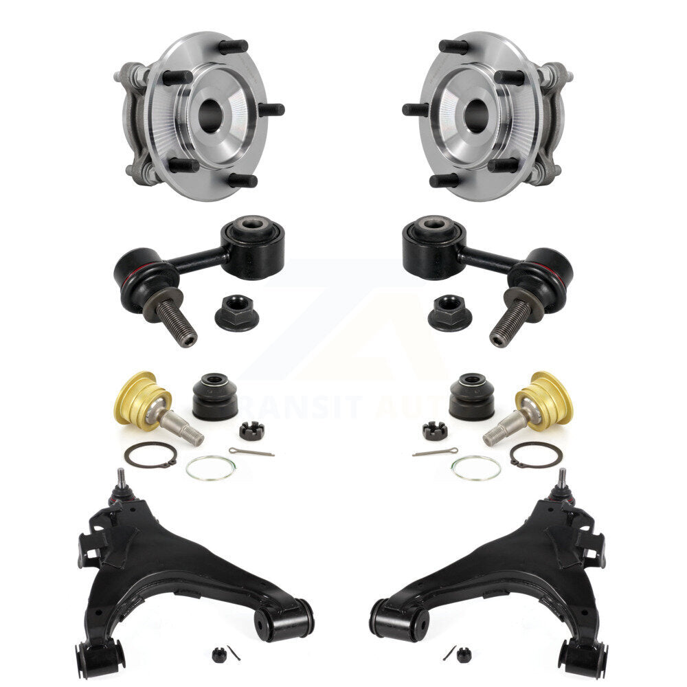 Bearing Lower Control Arm Upper Ball Joint Outer Tie Rod Link Front Kit For RWD