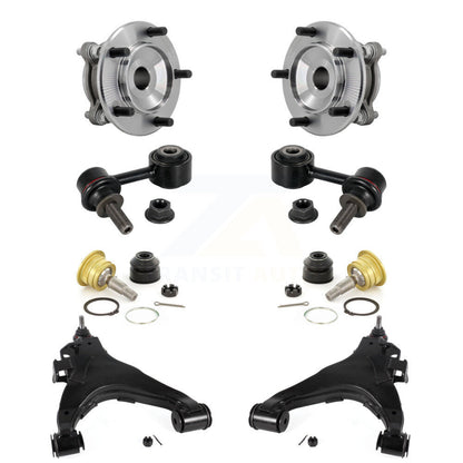 Bearing Lower Control Arm Upper Ball Joint Outer Tie Rod Link Front Kit For RWD