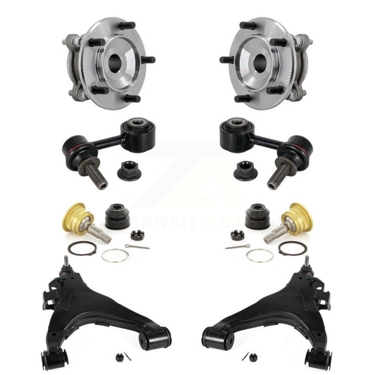 Bearing Lower Control Arm Upper Ball Joint Outer Tie Rod Link Front Kit For RWD