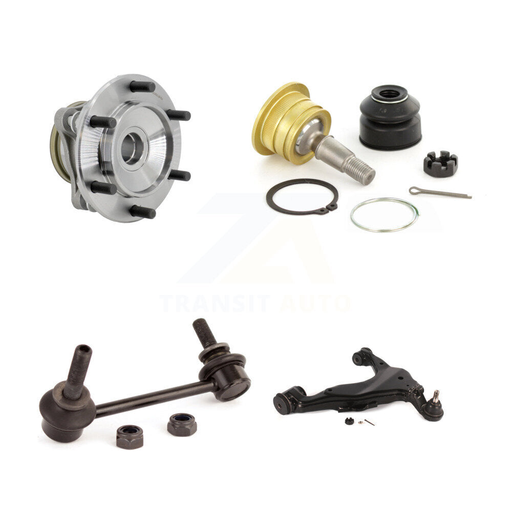 Hub Bearing Link kit Lower Control Arm & Upper Ball Joint Front Left Kit For FJ