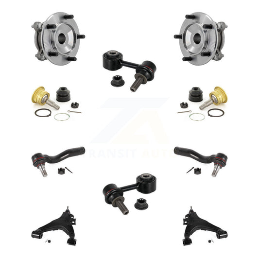Bearing Lower Control Arm Upper Ball Joint Outer Tie Rod Link Front Kit For RWD