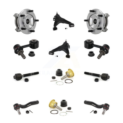 Bearing Lower Control Arm Upper Ball Joint Outer Inner Tie Rod Link Front Kit For