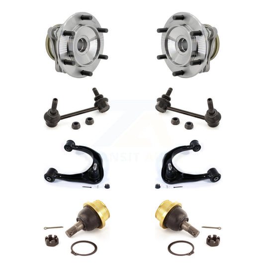 Hub Bearing Lower Ball Joint Upper Control Arm Link Front Kit For Toyota Tacoma