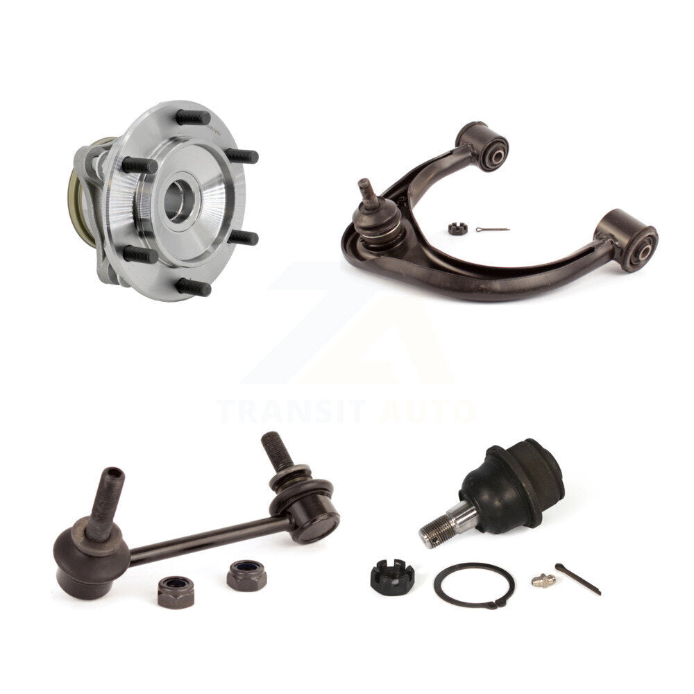 Hub Bearing Link kit Lower Ball Joint & Upper Control Arm Front Left Kit For FJ