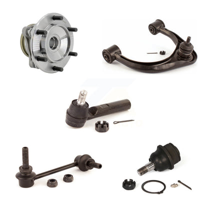 Hub Bearing Link kit Upper Control Arm Lower Ball Joint Outer Tie Rod Front Right Kit For