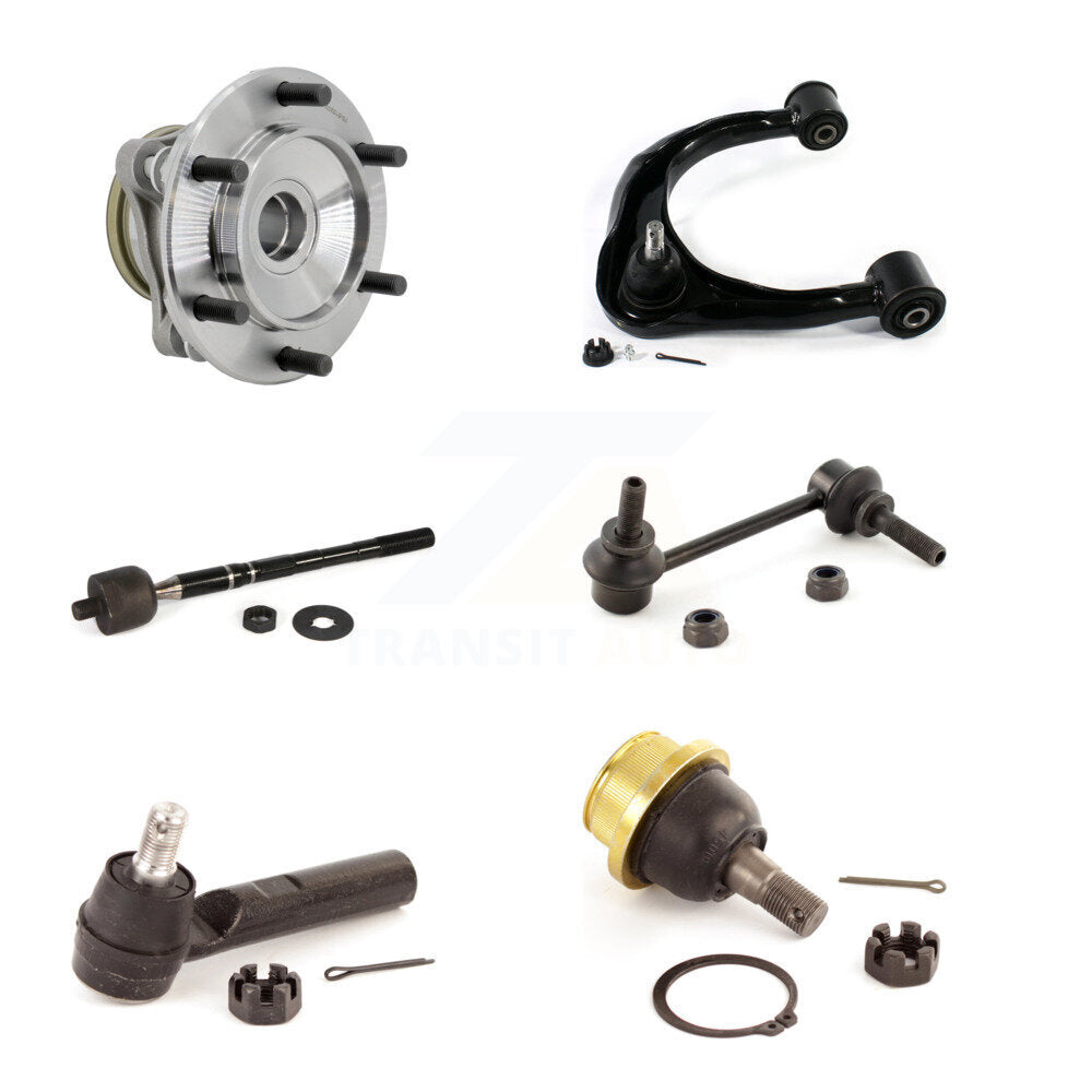 Hub Bearing Link kit Upper Crontrol Arm Lower Ball Joint Outer Inner Tie Rod Front Right Kit For