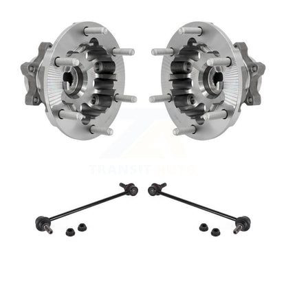 Hub Bearing Assembly Link Front Kit For Ford Transit-250 Transit-350 Transit-150