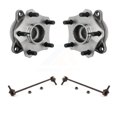 Hub Bearing Assembly And Link Front Kit For 2010-2013 Suzuki Kizashi
