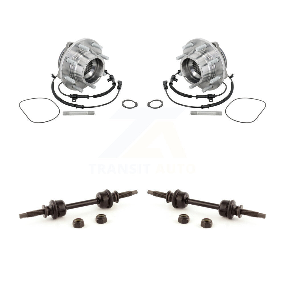 Hub Bearing Assembly Link Front Kit For Ford F-450 Super Duty With 8 Lug Wheels