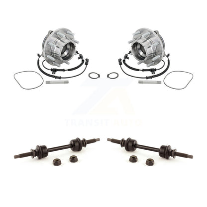 Hub Bearing Assembly Link Front Kit For Ford F-450 Super Duty With 8 Lug Wheels