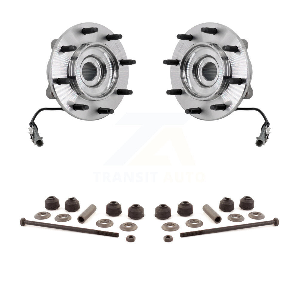 Hub Bearing Assembly Link Front Kit For Cadillac DeVille With Heavy Duty Brakes