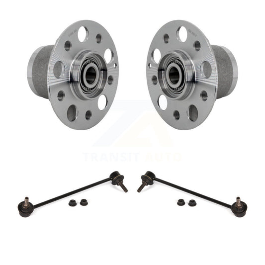 Hub Bearing Assembly And Link Front Kit For 2006-2007 Mercedes-Benz C350 RWD