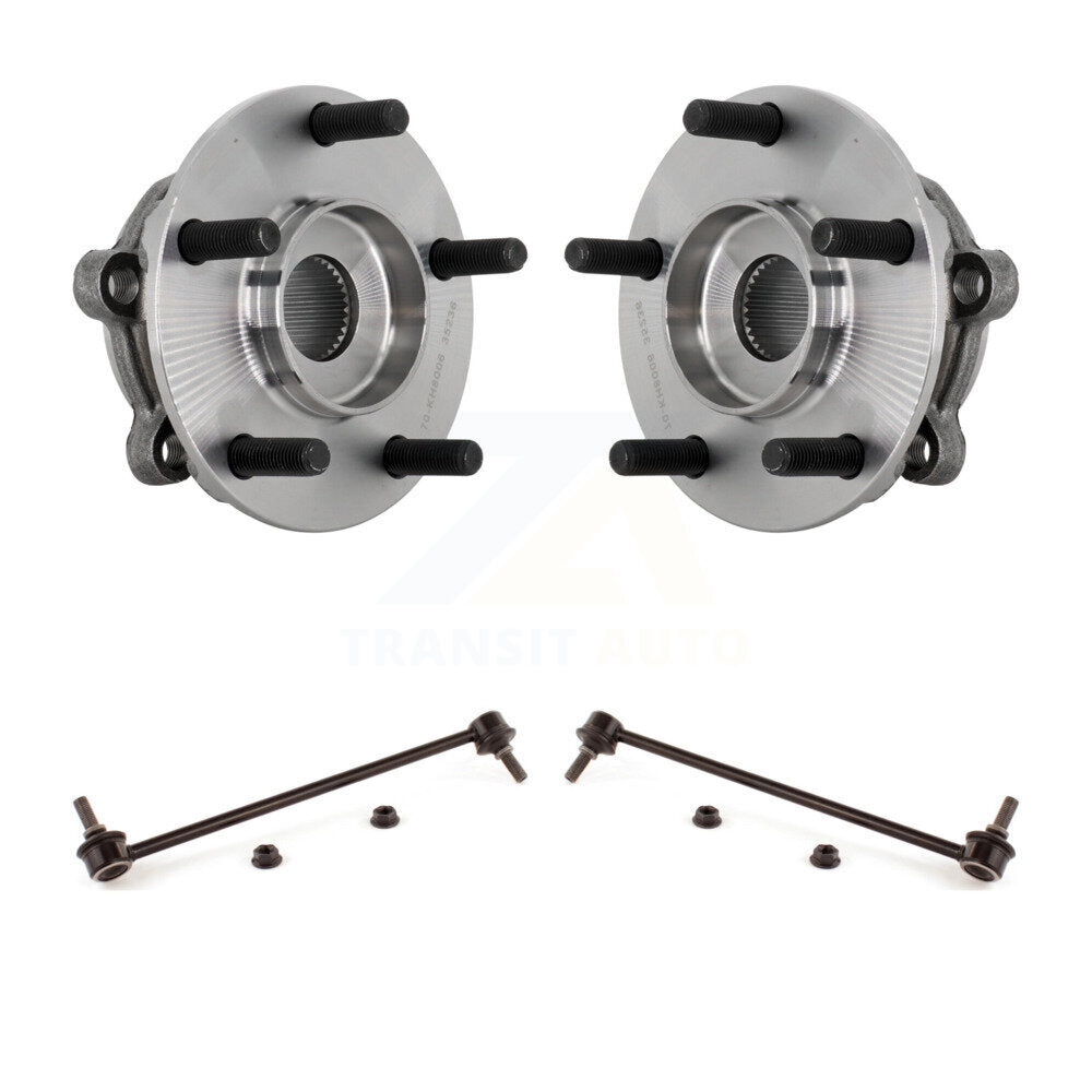 Hub Bearing Assembly And Link Front Kit For 2016-2023 Mazda CX-9