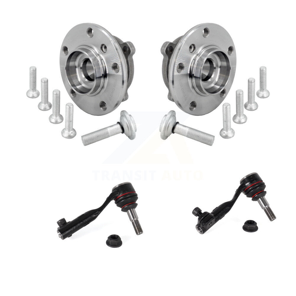 Wheel Bearing Tie Rod End Front Kit For BMW 330i xDrive 230i 430i Gran Coupe GT