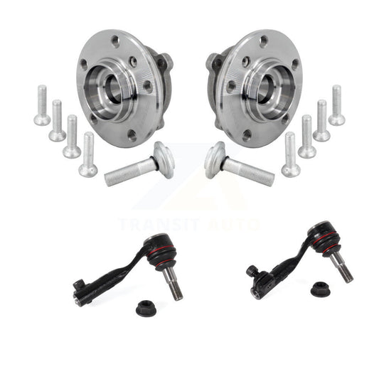 Wheel Bearing Tie Rod End Front Kit For BMW 330i xDrive 230i 430i Gran Coupe GT