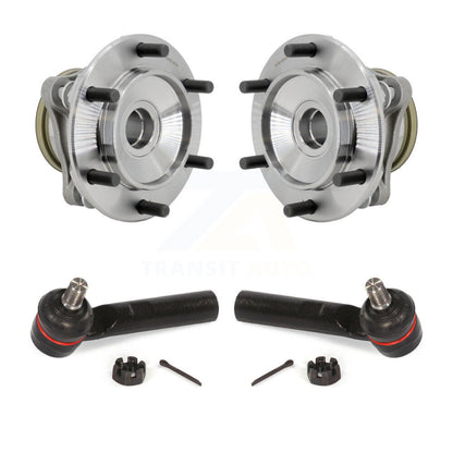 Wheel Bearing And Tie Rod End Front Kit For Toyota 4Runner FJ Cruiser RWD